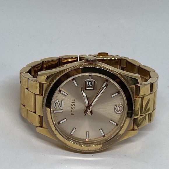 Fossil Perfect Boyfriend ES3587 Womens Stainless Steel Analog Quartz Watch XR881 - Picture 7 of 12